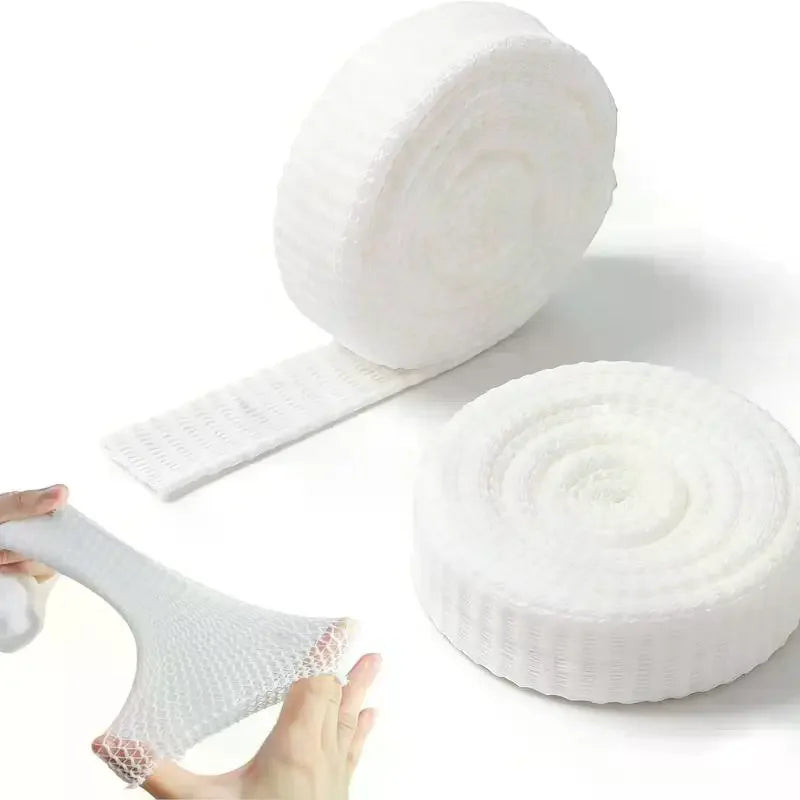 Hypoallergenic Elastic Net Wound Dressing 1 Roll Tubular Bandage Qme