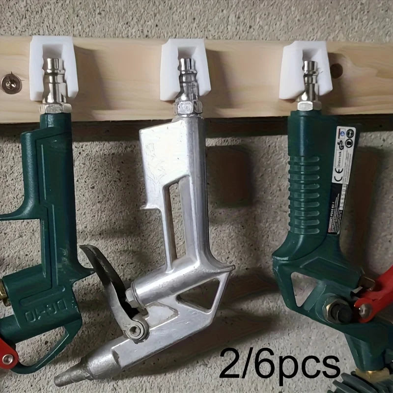 Universal Air Tool Holder & Hanger for Mechanic Tools, Heavy Duty Pneumatic Wall-Mounted Tool Organizer for Service Truck Qme
