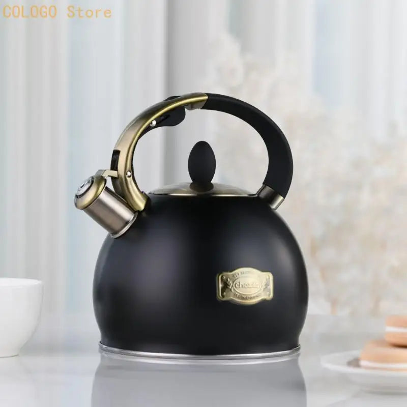 Rustproof Stainless Steel Tea Kettle Quick Heat Technology Large Qme