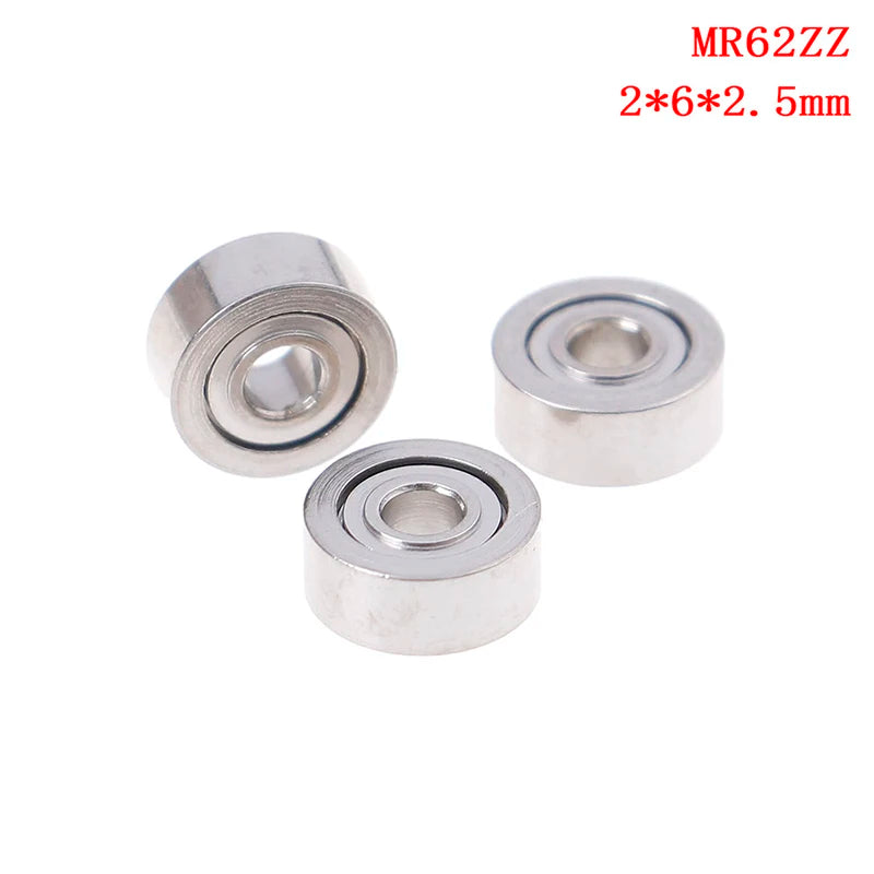 MR62ZZ 2x6x2 Metal Shielded Precision Ball Bearings Mini Qme