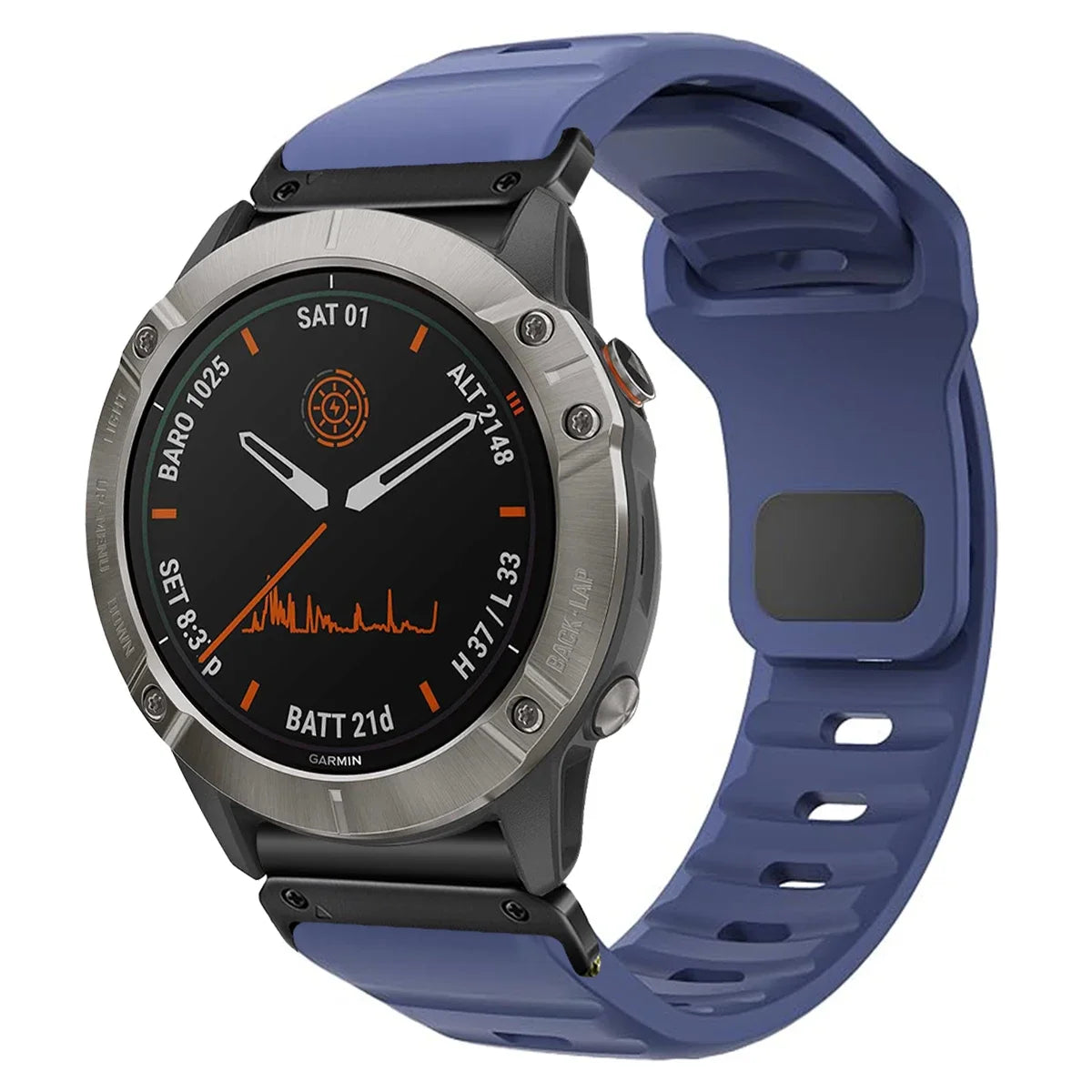 22mm 26mm QuickFit Silicone strap For Garmin Fenix 8 E 7 7X 6X Pro 5XPlus Epix Pro Gen 2 47mm 51mm/Enduro 3 No Gaps Watchband Qme NUB 22mm