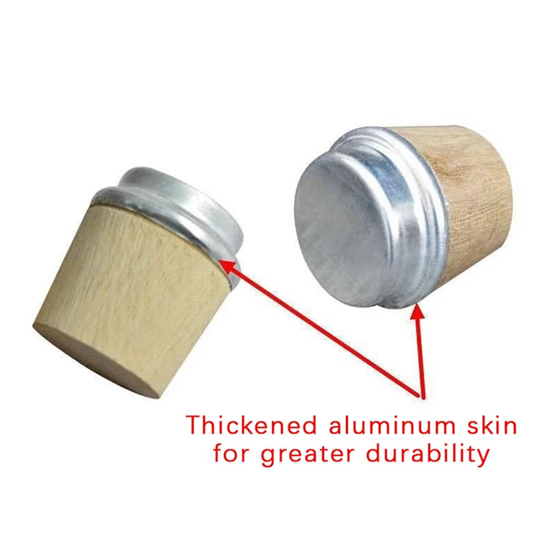 2Pcs Safe Durable Vacum Flask's Cork Plug Wood Thermos Stopper Sealed Lid Cap Bottle Cork Plug Replace Kettle Accessories Tool Qme