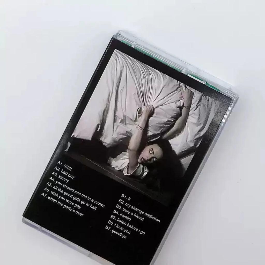 Retro Emotional Pop Music Cassette Tape, Portrait Bedroom Scene Themed Cover, Atmospheric Narrative Track Collection Qme