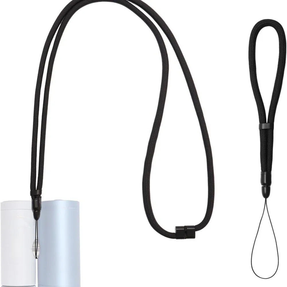 Multifunctional Fan Lanyard Upgraded Anti-Drop 360° Rotation Adjustable Neck/Crossbody Strap Fan Anti Loss Hanging Rope Qme