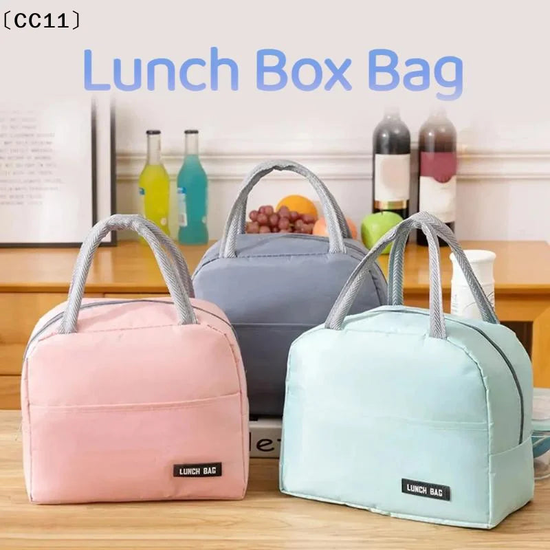 Portable Lunch Box Bag Solid Thickened Thermal Insulation Suitable Qme