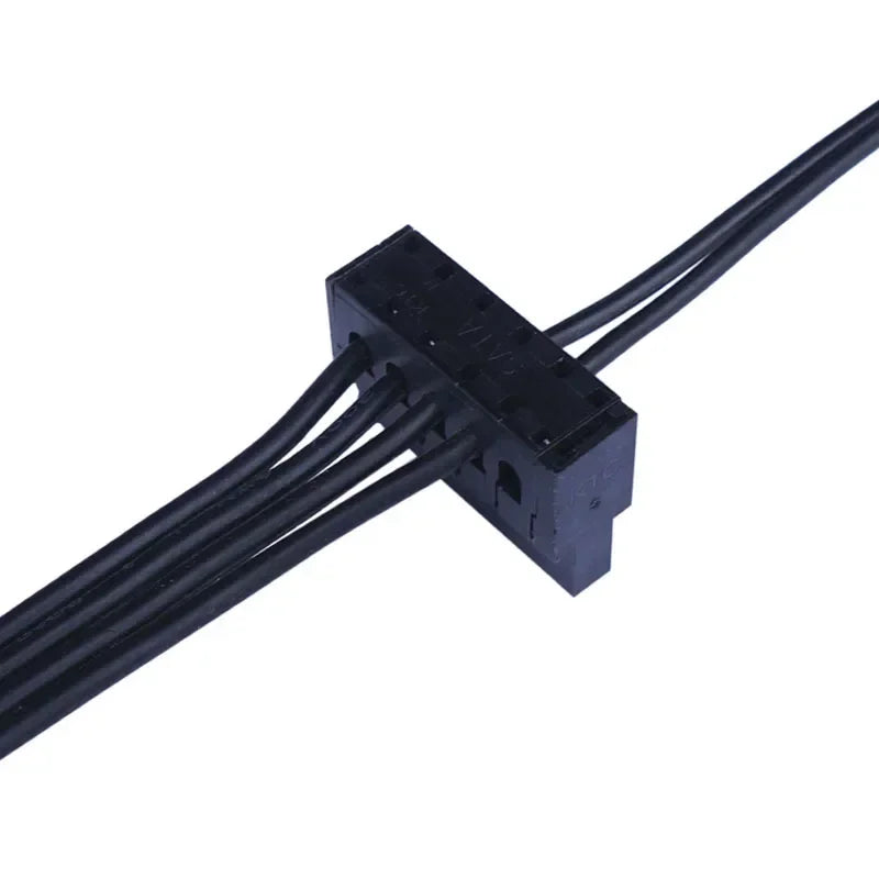 10Pcs 45CM Cable MINI 4 Pin Turn 2 SATA Power Supply for Lenovo Main Board Interface Small 4Pin To Two SATA SSD Power Supply Qme