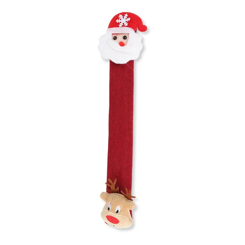 Xmas Linen Appliance Handle Covers Microwave Fridge Oven Door Qme A