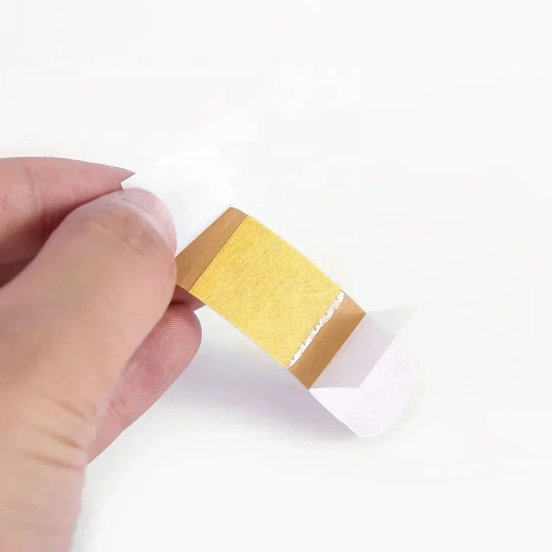 500pcs/lot Breathable Waterproof Wound Dressing, Medical Tape, Band Aid, Wound Plaster, First Aid Emergency Kits Qme