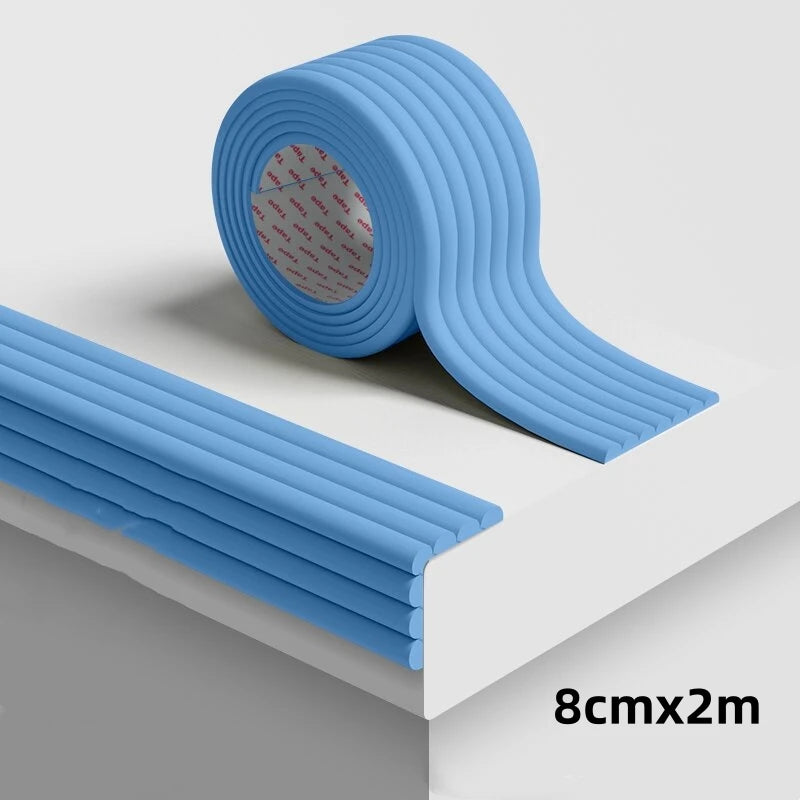 Winter Pipe Frost Protection Cover Self Adhesive Thickening Pipeline Waterproof Mildew Thermal Insulation Foam Sealing Strip Qme Blue 1PCS