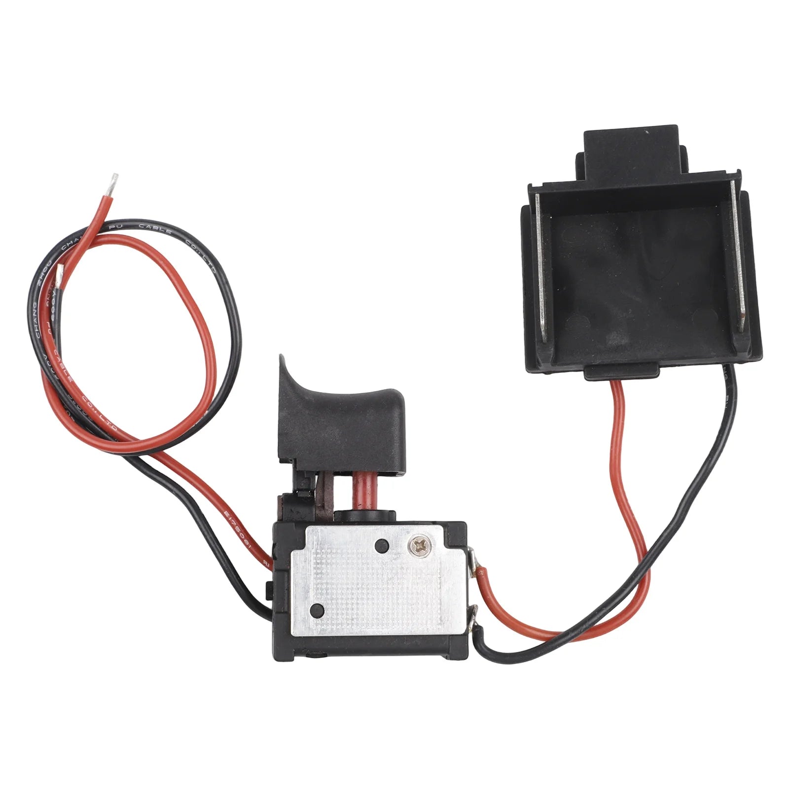 1 Pc 16A ,5E4 Speed Control Switch For Lithium Battery Electric Blower Trigger Switch Compatible With DC 7.2-24V Power Black Qme B