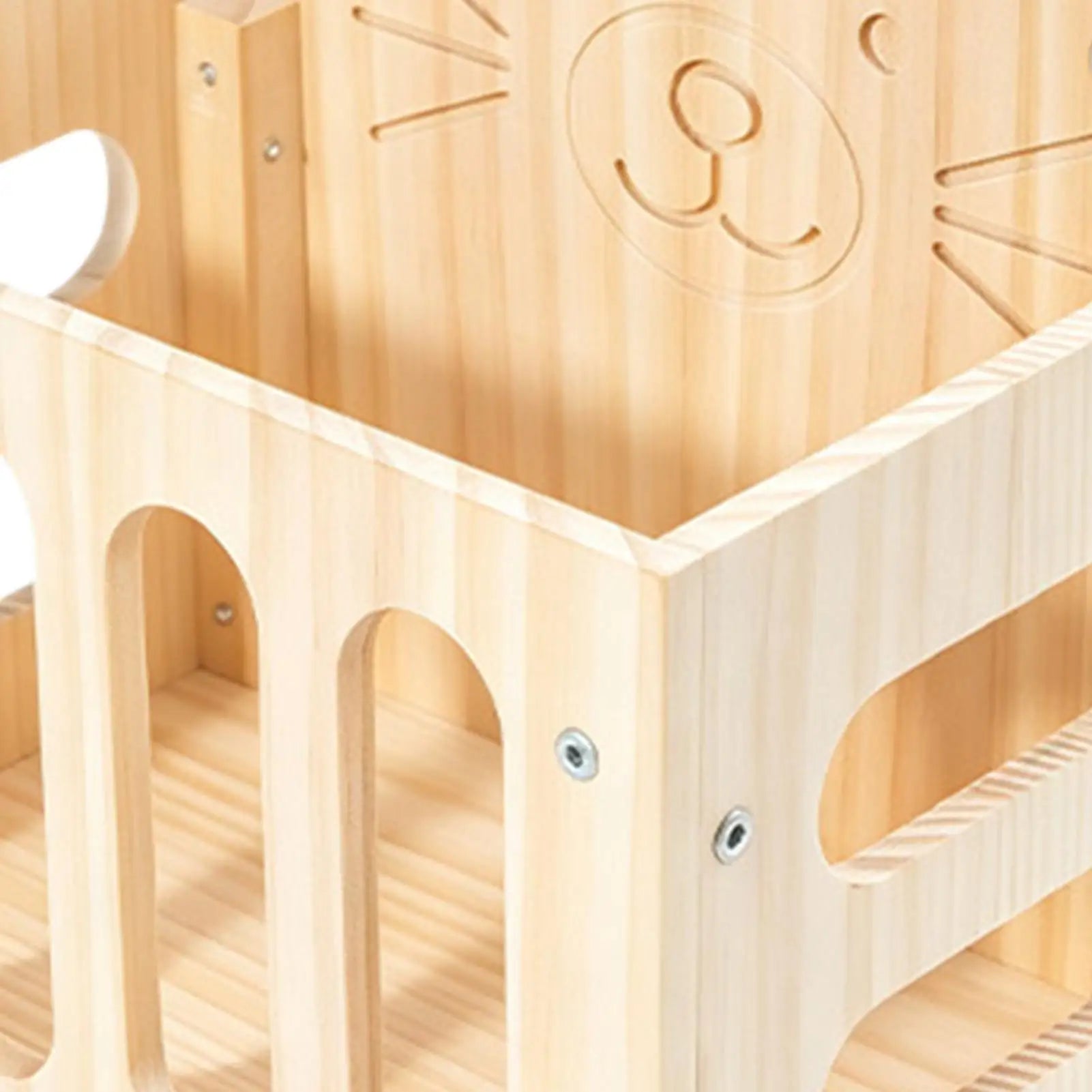 Bunny Hay Holder Cute Wooden Hangable Large Capacity Pet Supplies Qme China Mainland