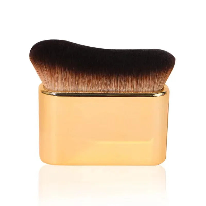 1PC Neck Brush Foundation Makeup Powder Brush Makeup Brushes Makeup Tools Soft Hair Make up Multi-purpose Body Flat Brush Qme 1