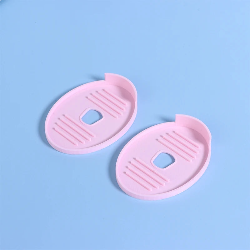 2Pcs Electric Toothbrush Charging Protective Mat Durable Drain Tray Waterproof Base Mat Electric Toothbrush Charging Accessories Qme A8