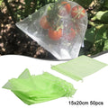 50Pcs Plant Fruit Grape Protection Netting Bags With Drawstring For Trees Garden Cover Mesh Bags To Protect Plants From Birds Qme 15x20cm 50pcs