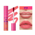 QIBEST Lip Liner Peel Off Tattoo Lipgloss Waterproof Lasting Lip Tint Red Brown Not Easy Fade Lip Stain Outline Contour Makeup Qme 01