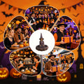 Halloween Candy Bowl Witch Pumpkin Seasonal Tabletop Decor Festive Qme China Mainland