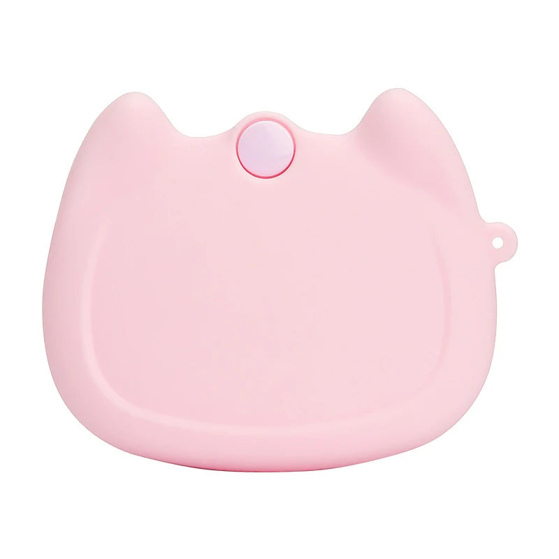 Silicone Denture Tray Box Vent Holes Dental Orthodontic Braces Qme Pink