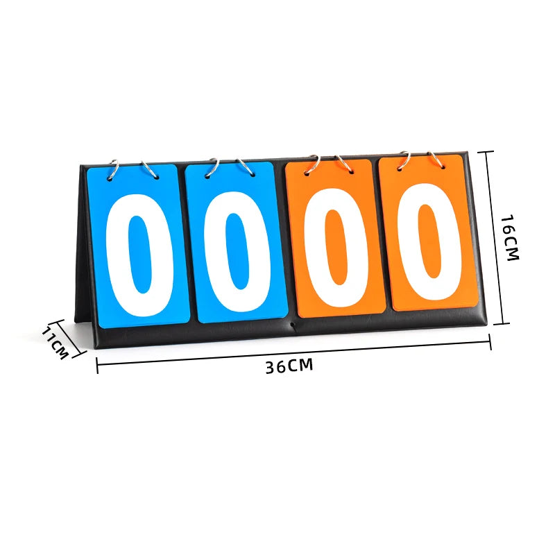 Scoreboard Tabletop Score Keeper Portable Basketball Counter Qme 6