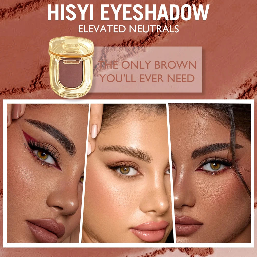 Matte Single Eyeshadow Brown Eye Brightening Face Conceal Qme