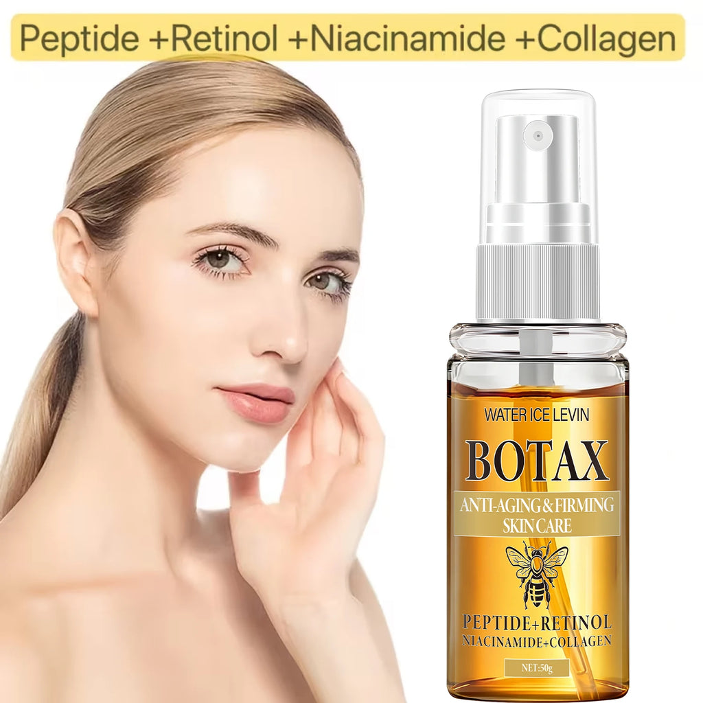 Botax Anti-Aging Instant Face Lift Serum with Peptide, Retinol, Niacinamide & Collagen for Firming & Refining Skin. Qme