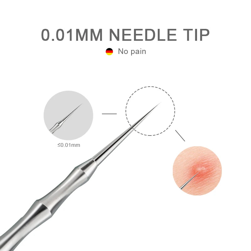 Acne Blackhead Removal Needles Pimples Clip Tweezers Beauty Artifact Qme
