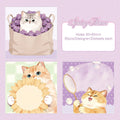 TIANZI 90 Sheets Daily Do It Check List Memo Pad Scrapbooking Cat Cartoon Message Paper Kawaii Cute Sticky Notes School Supplies Qme C