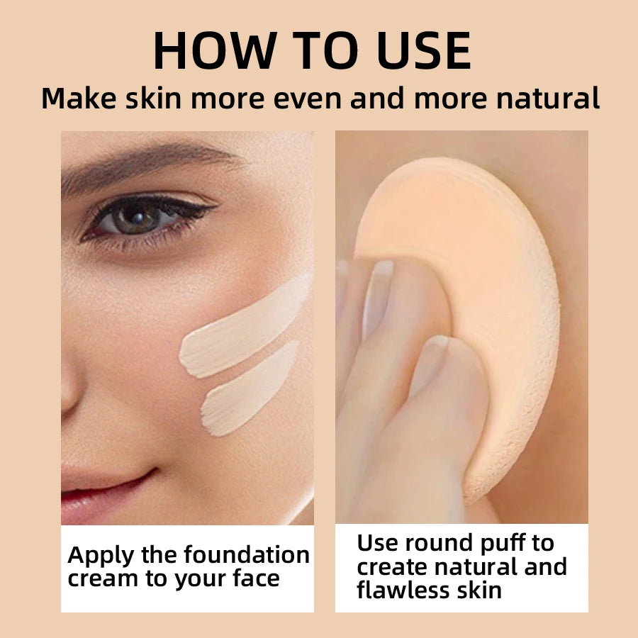 9 Colors Coverage Concealer Foudation Cover Anti Dark Circle Freckle Qme