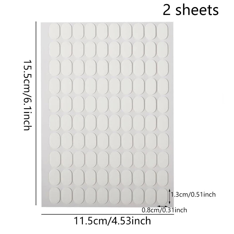 Double-sided Nail Adhesive Tape False Display Stands Tips Holders Qme