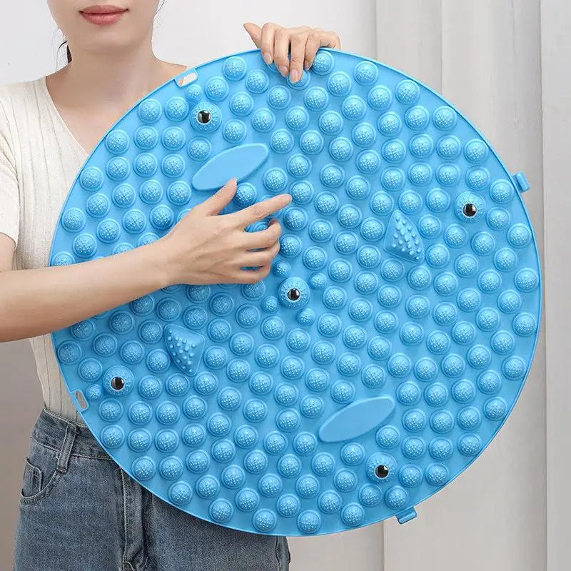 Pressure Point Pads Board Foot Massage Acupressure Mat Reflexology Qme