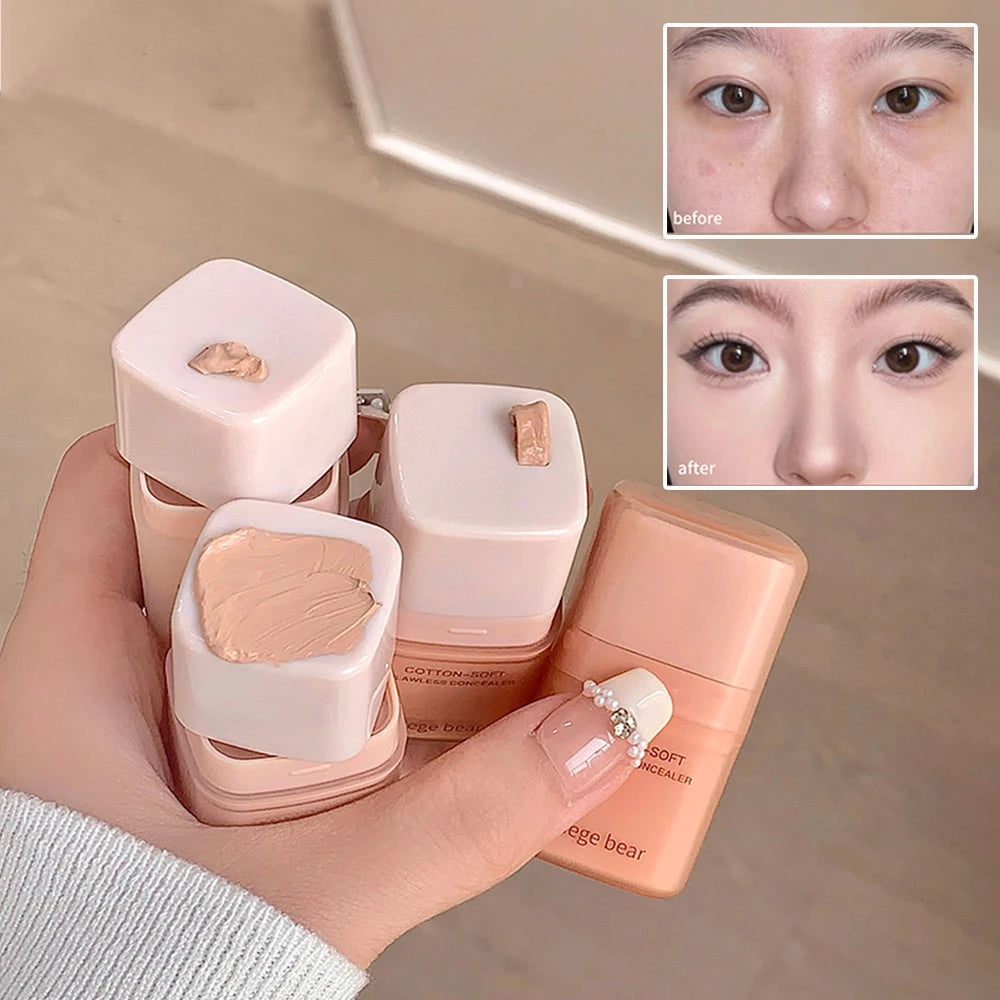 Light Orange Tone Matte Natural Concealer Gege Bear Covers Dark Qme