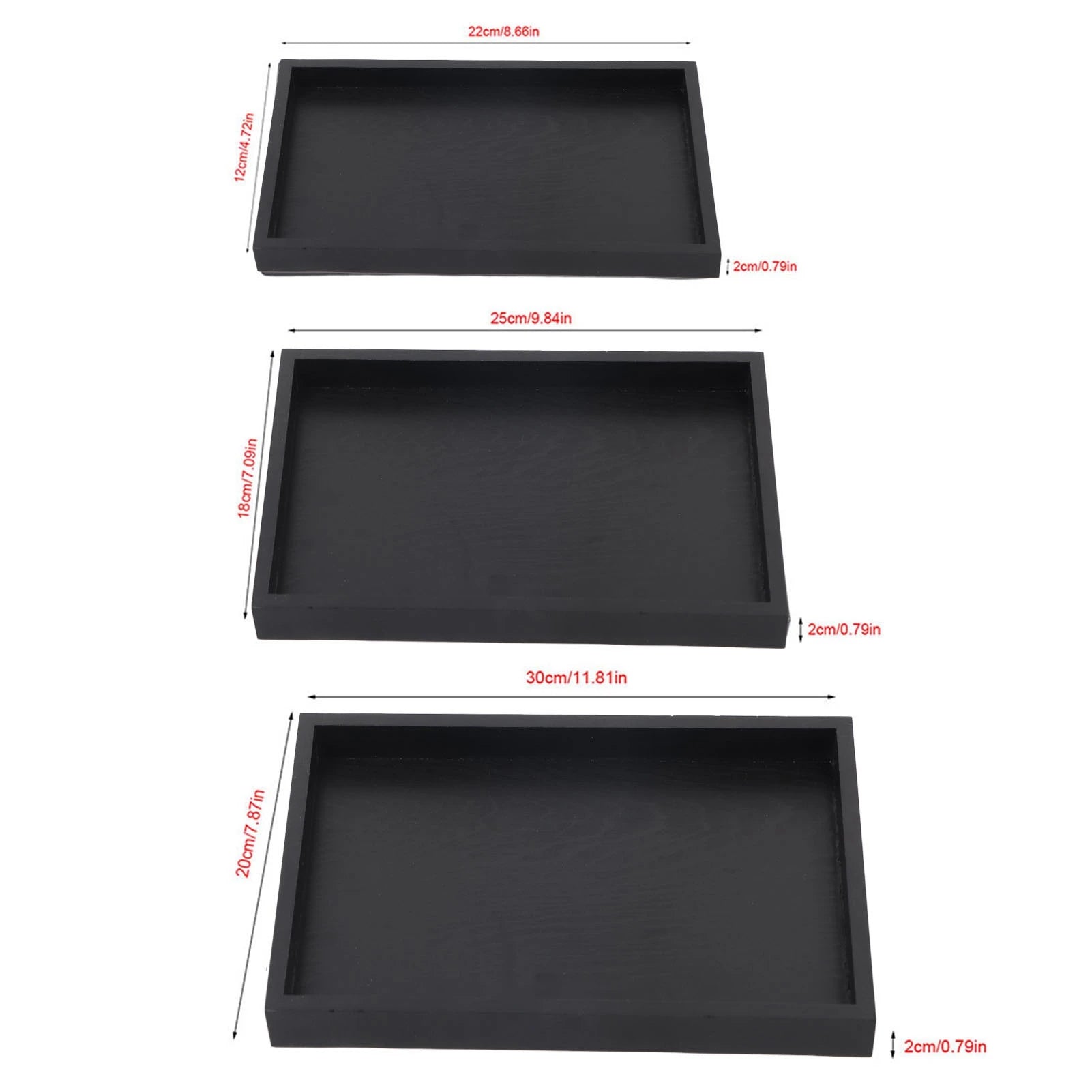 Rectangle Shape Wood Tea Coffee Snack Food Meals Serving Tray Plate Restaurant Trays Wood Tea Tray Qme
