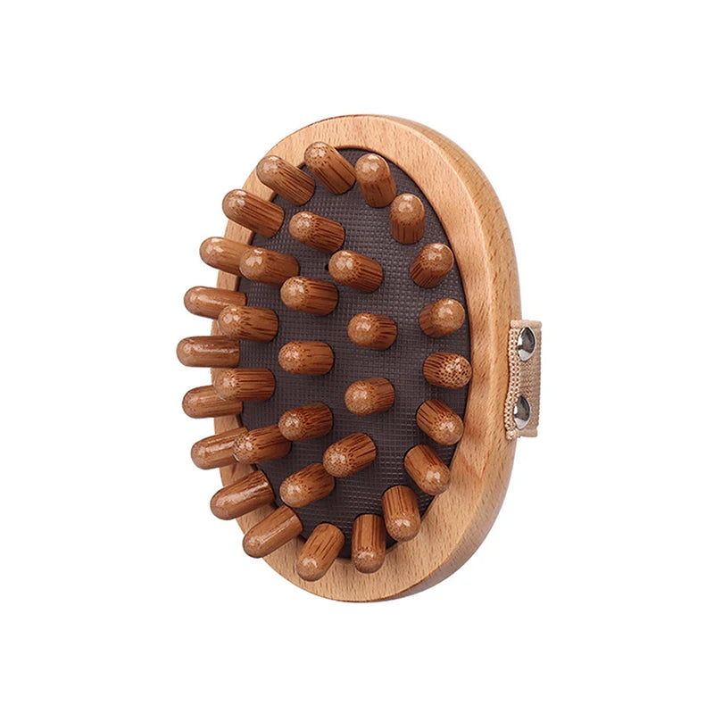 Sandalwood Gua Sha Massage Tool Multi-use Wooden Comb Meridian Qme A1