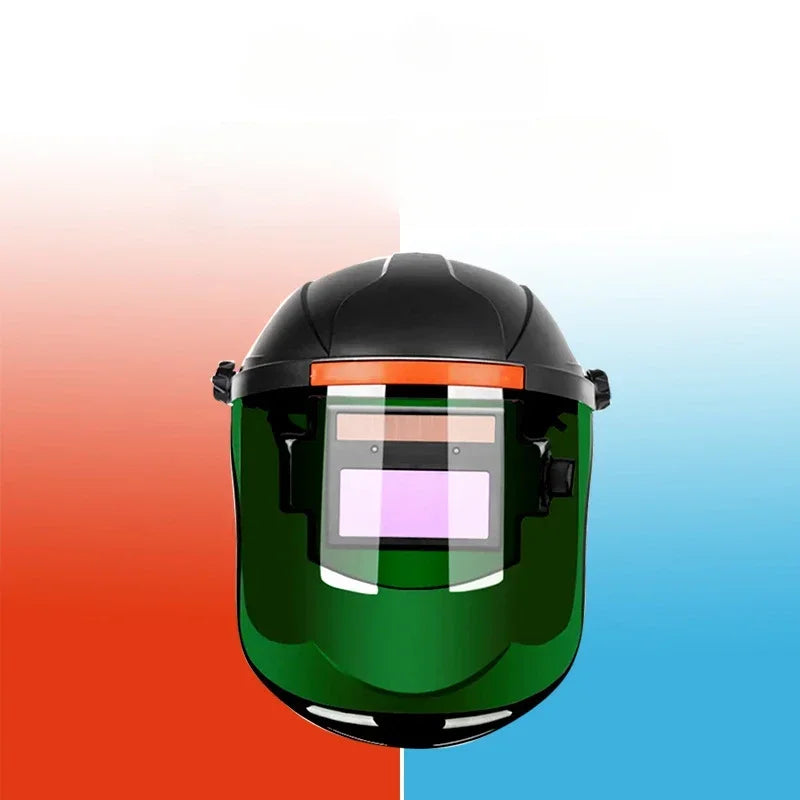 Adjustable Safety Face Welding Helmet Welder Mask Resistant for All Welding Applications Plastic Welder Glasses Qme