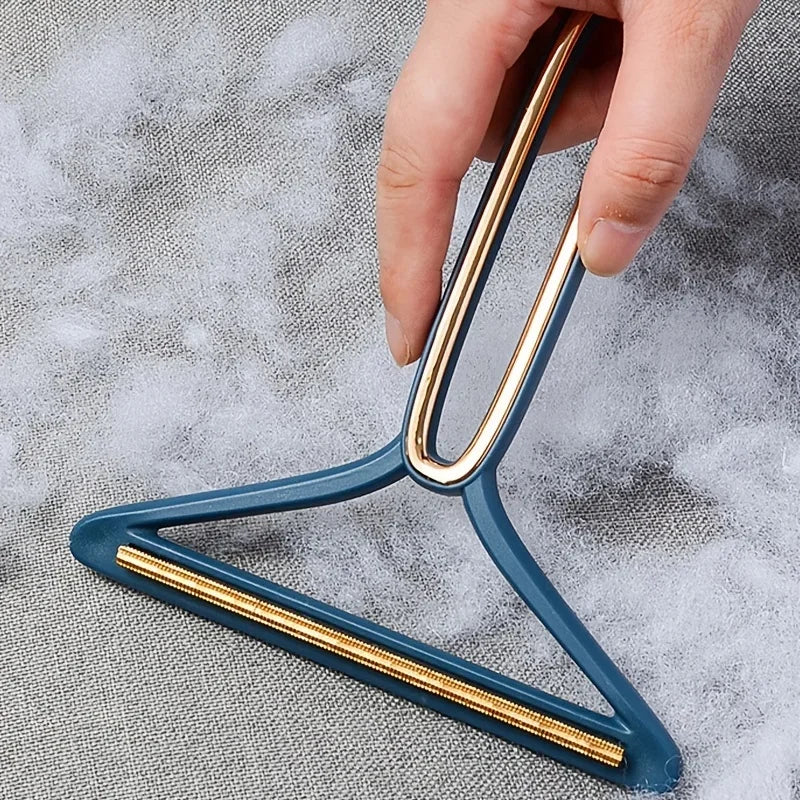 1pc Silicone Double Sided Pet Hair Remover Lint Remover Clean Tool Shaver Sweater Shaver Scraper For Home Fabric 5.12*5.51in Qme