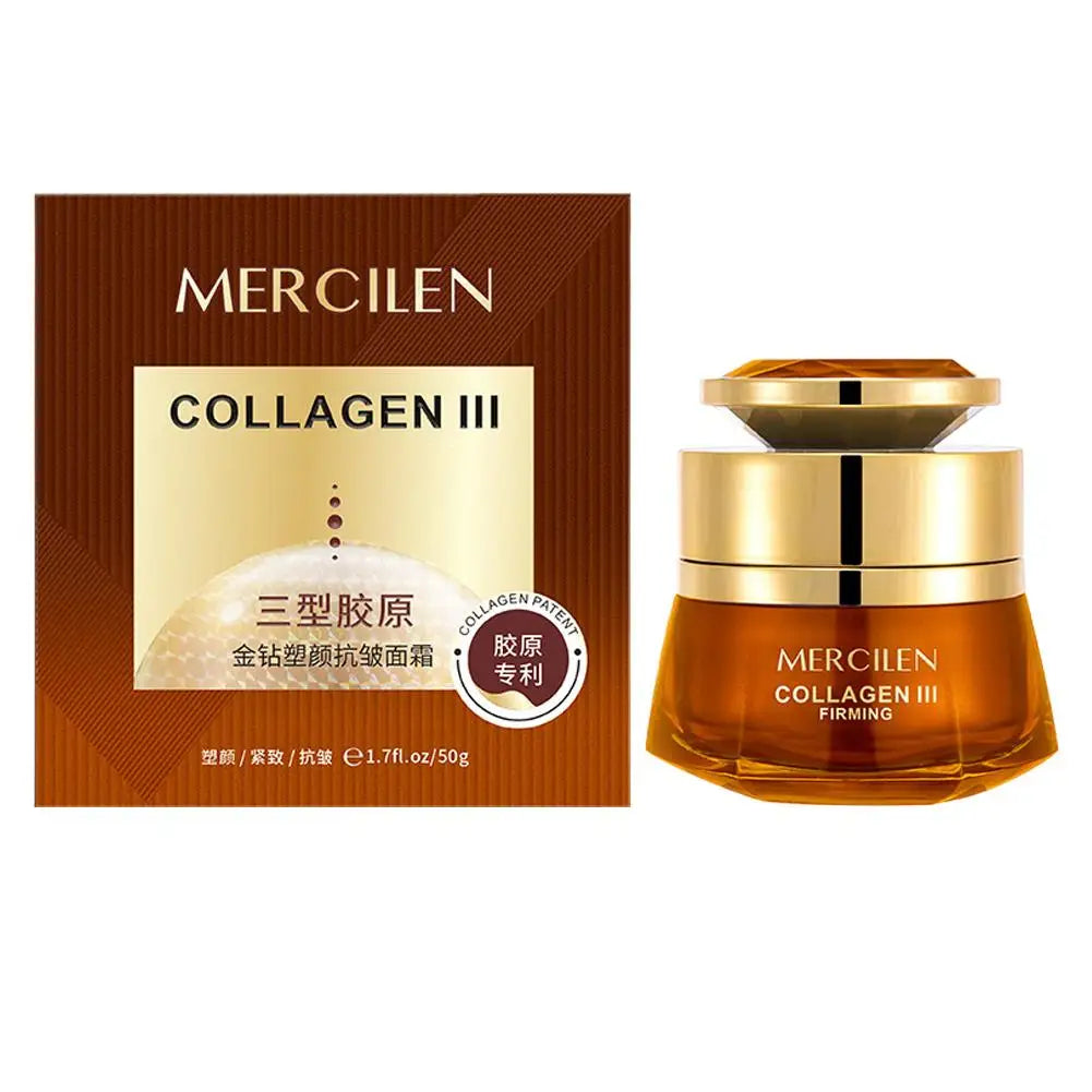 Collagen Firming Soothing Essence Face Cream Delicate Firming Balanced Skin Fine Lines Korea Skincare Products Skin Care Qme 1pcs CN