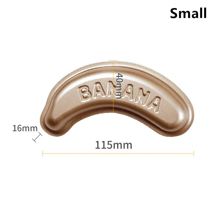 Mousse Cake Box 50 Sets Cup Lid Banana Banana-shaped Dessert Qme A2