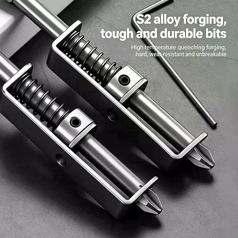 Screw Holder Drill Bit Anti-Drop Screwdriver Bit Fixing Clamp Set Suitable For Electric Drills Adapter Tool DIY Repair Qme