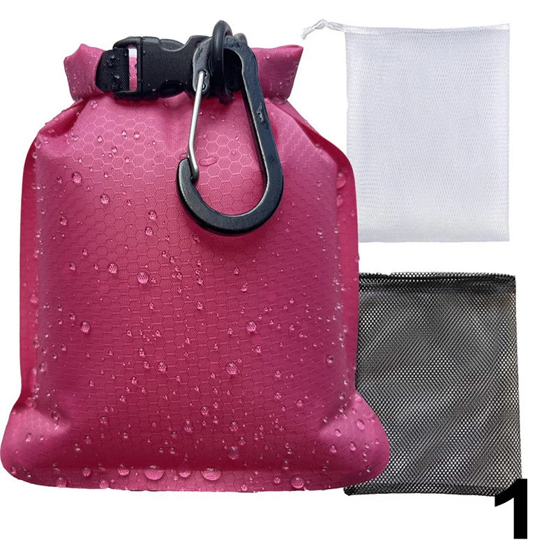 Waterproof Soap Bar Case Dish Bathroom Sealed Tableware Soap Holder Multi-functional Travel Storage Bag For Outdoor Travel Qme 1