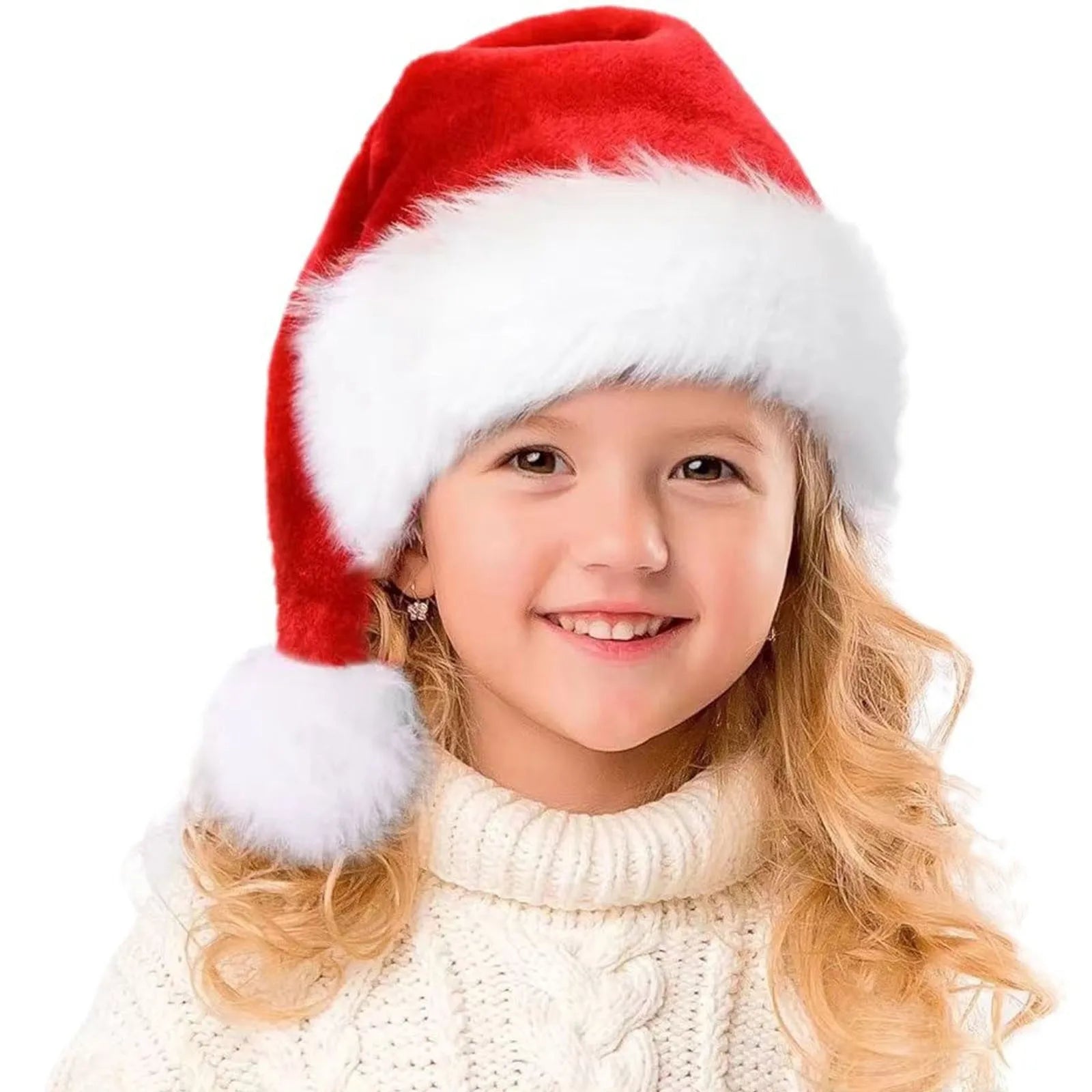 Baby Toddler First Christmas Santa Hat New Year Christmas Party Clothing Accessories Dress-Up Photograph Decoration Prop Qme