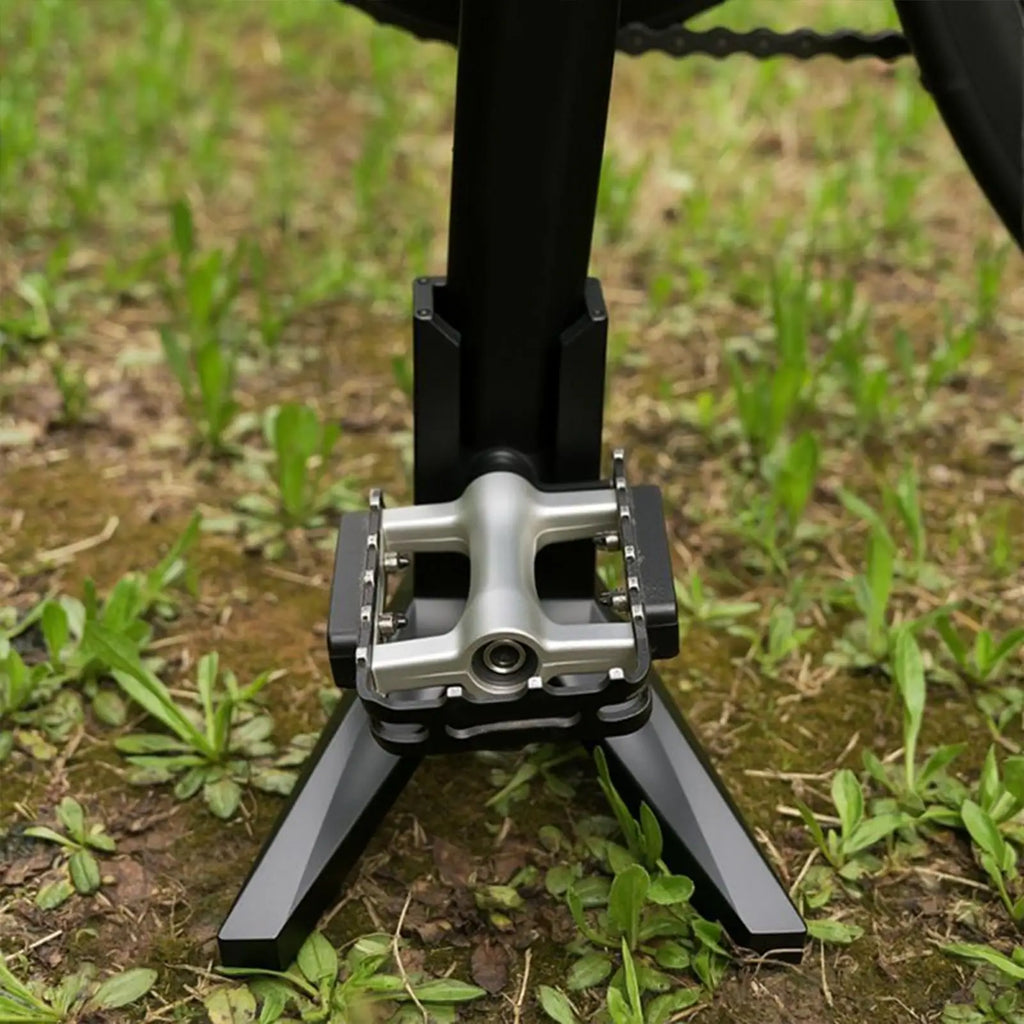 MTB Bicycle Kickstand Mountain Road 26inch Bike pedal Support Stand Rear Kick Stand Support Holder for Road Mountain Bikes Qme