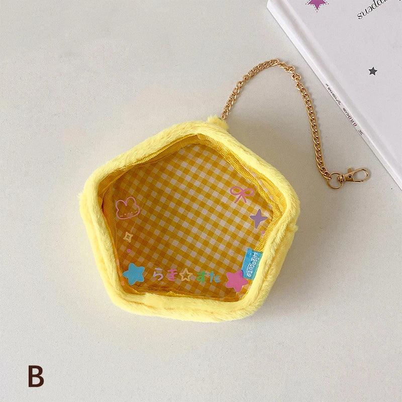 Cute Cartoon Toy Bag PVC Badge Display Portable Decorative Bag Qme style 10