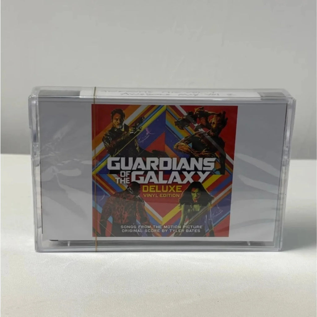 Retro Movie Hits Cassette Tape, Space Adventure Character Cover, High-Fidelity Analog Audio Media for Fans & Home Decor Qme