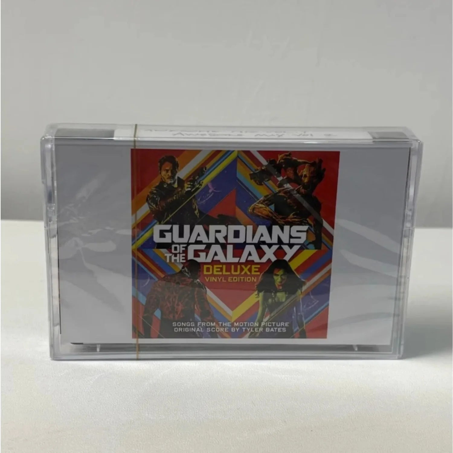 Retro Movie Hits Cassette Tape, Space Adventure Character Cover, High-Fidelity Analog Audio Media for Fans & Home Decor Qme