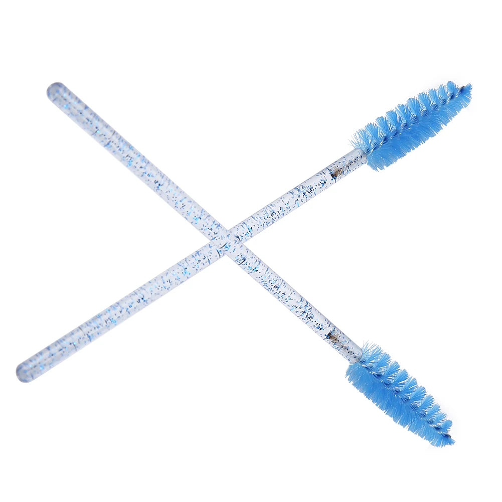 Nylon Makeup Brush Mascara Wands Eyelash Eyebrow Disposable Portable Brush Disposable Eyelash Brush Mascara Eyelash Brush Qme