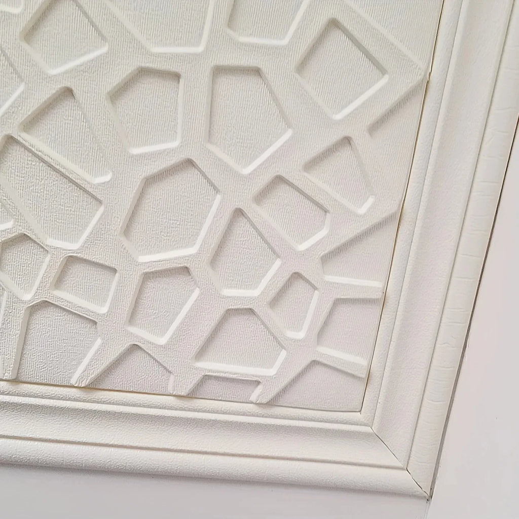 5-20pcs 35cm 3D Ceiling Decor Wall Stickers Peel & Stick Waterproof Anti-Collision Wallpaper for Bedroom & Home Qme