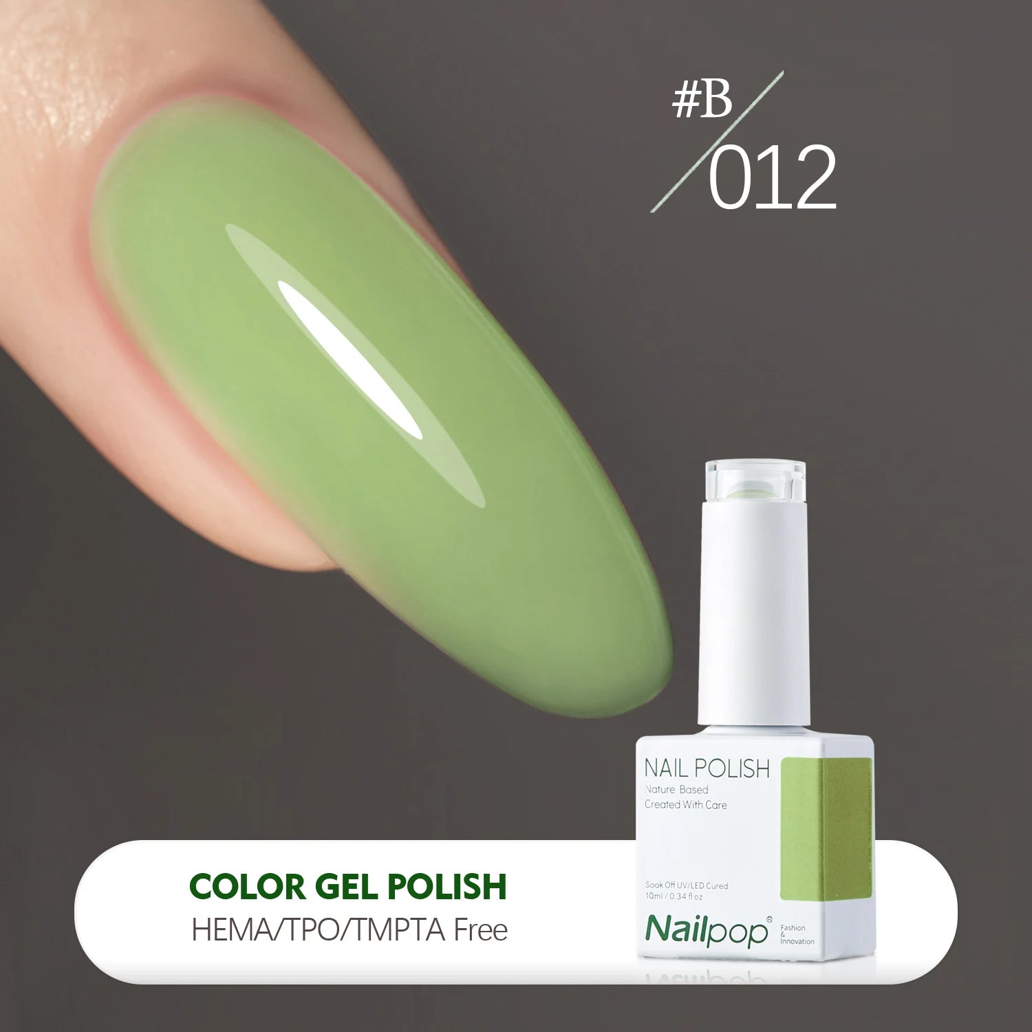 Nailpop Summer Dopamine Gel Polish 20 Colors 8 12 Builder Nail Art Qme B-012 10ml