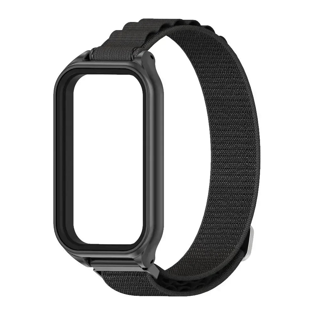 For Redmi Band 2 Strap Nylon Loop Bracelet for Xiaomi Redmi Smart Band 2 Correa Smart Watch Wrist Belt Accessories Qme BB 1 For Mi Band 8 Active