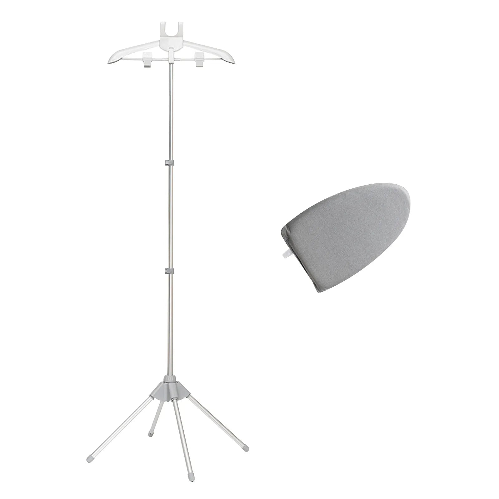 Clothes Steamer Ironing Rack Handheld Steam Hanger Adjustable Standing Garment Steamer Rack for Clothes Multipropose Home Supply Qme D One Size