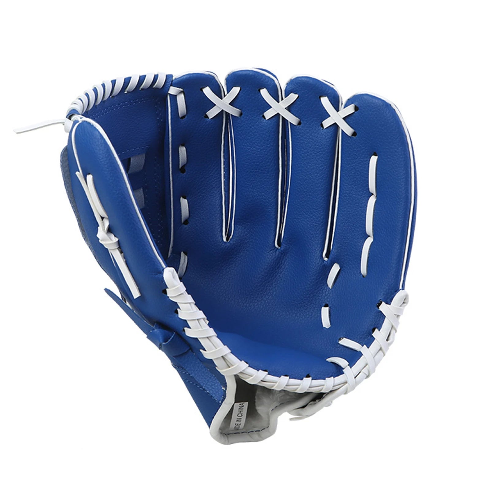 Outdoor Sport Baseball Glove Left Hand Baseball Practice Glove for Kids Youth Adults 10.5/11.5/12.5 Inch Qme 11.5 Blue