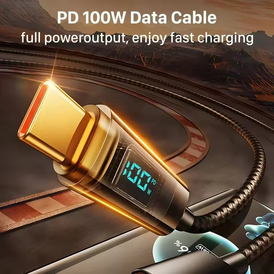 240W PD Fast Charging Type C to Type C Cable 100W Quike Charging USB A to Type C Data Cable For iPhone Samsung Xiaomi Huawei Qme
